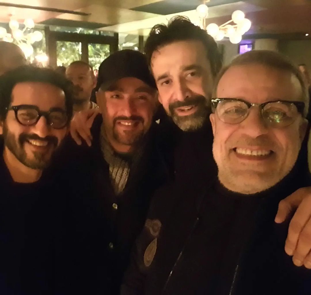 شريف وكريم والسقا وحلمى شريف وكريم والسقا وحلمى