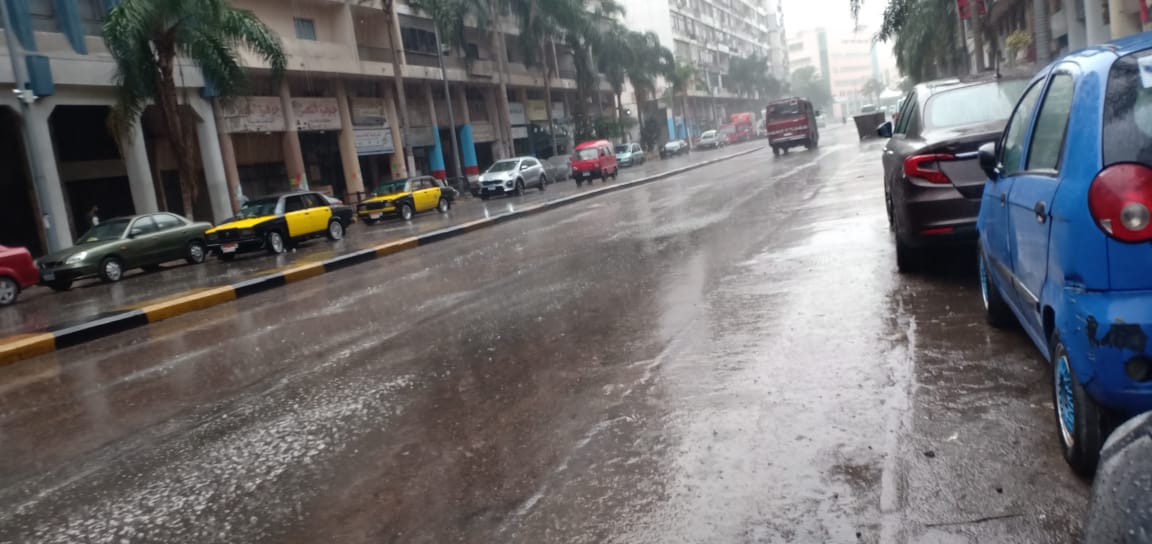  أمطار غزيرة تضرب محافظة الإسكندرية (3)