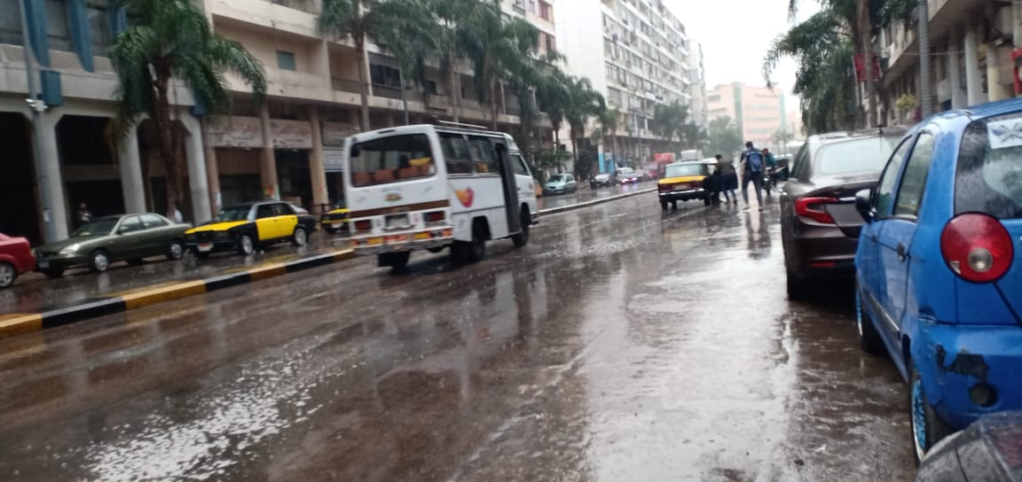  أمطار غزيرة تضرب محافظة الإسكندرية (5)