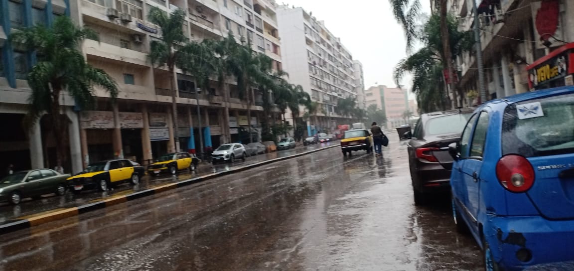  أمطار غزيرة تضرب محافظة الإسكندرية (10)