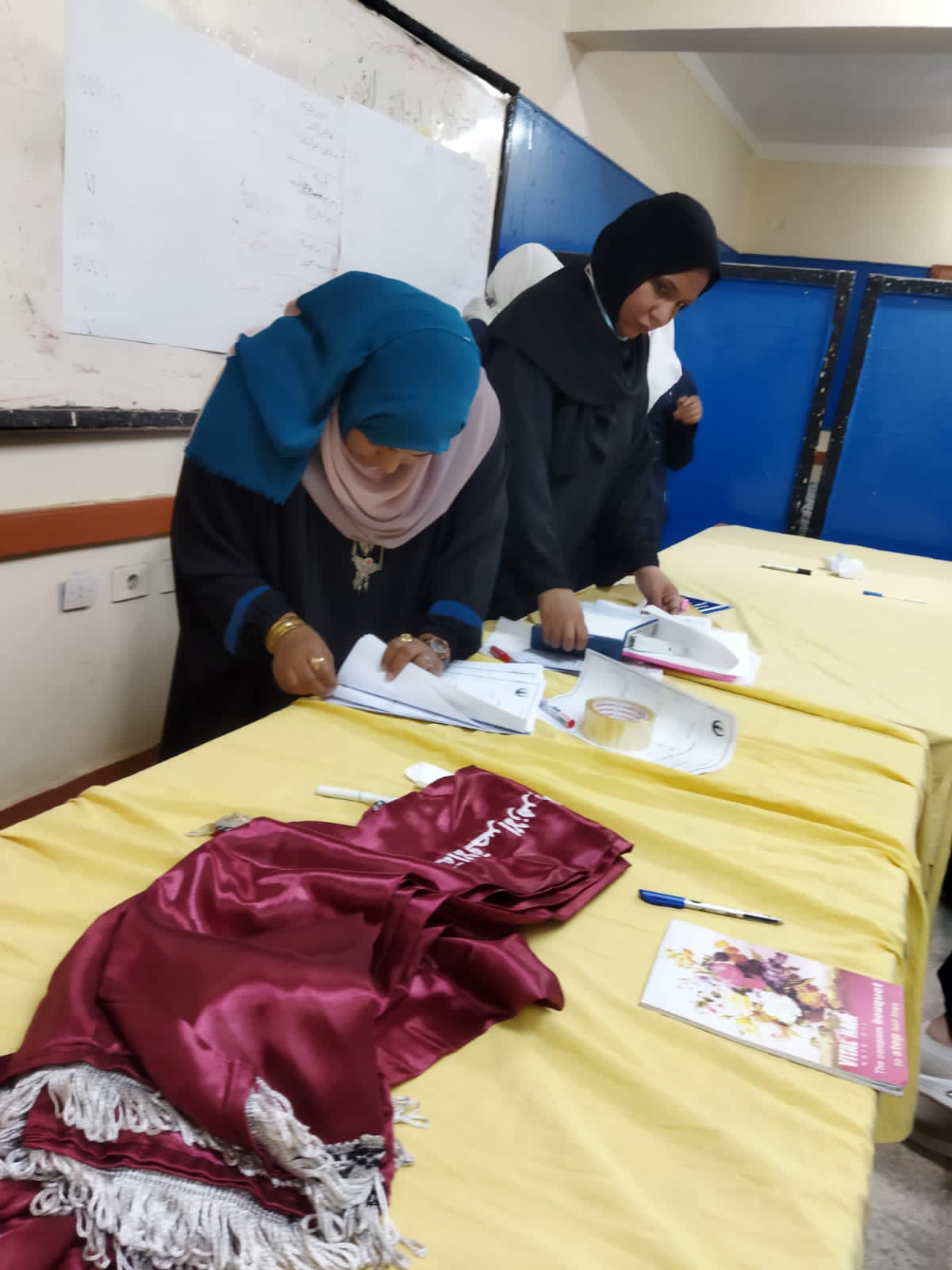 فعاليات انتخابات إتحاد طالبات منطقة الأقصر الأزهرية