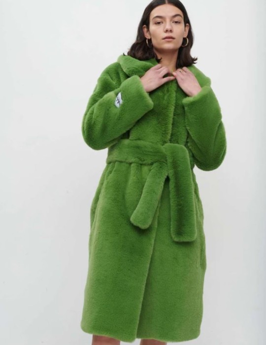 معطف أخضر