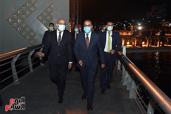 رئيس الوزراء يحضر احتفالا بمناسبة الانتهاء من المرحلة الأولى من مشروع ممشى أهل مصر (16)
