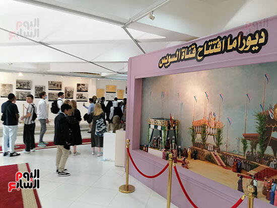 الوفد-داخل-متحف-بورسعيد