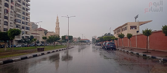 سقوط-أمطار-في-بورسعيد-وبورفؤاد-(1)