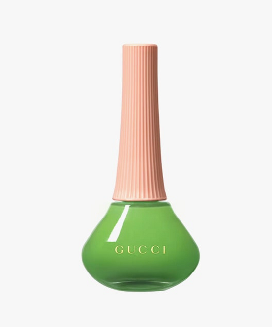 Rich green nail polish from Gucci