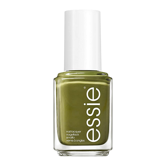 Essie nail polish in shades of khaki green