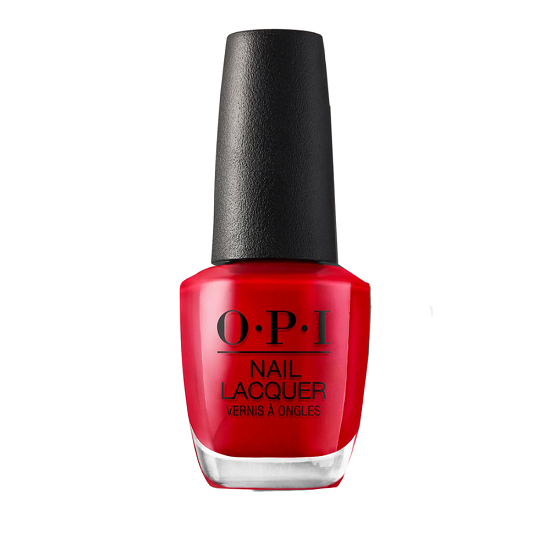 OPI red nail polish - big apple red