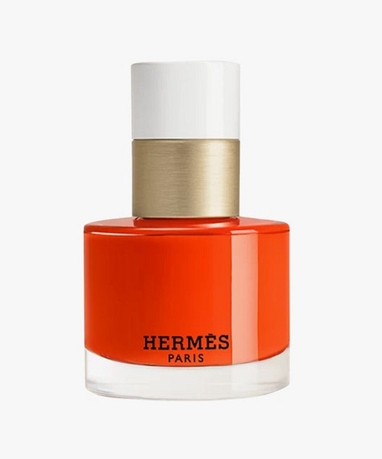 Hermes dark orange nail polish