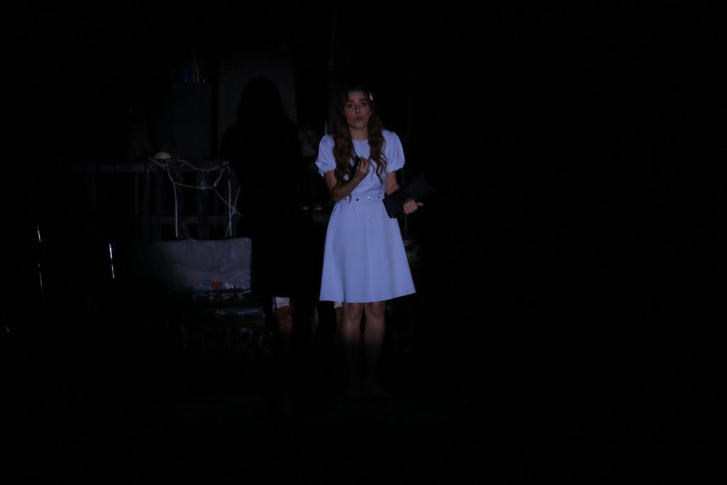 وزيرة الثقافة تشهد العرض المسرحي سالب واحد بالهناجر (7)