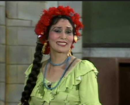 Suhair Al-Babli from the play Raya and Sakina