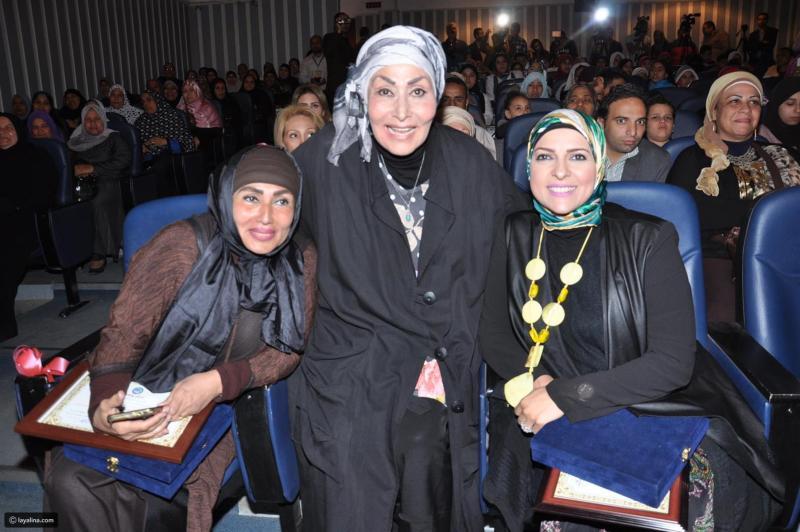 Suhair Al-Babli and her daughter
