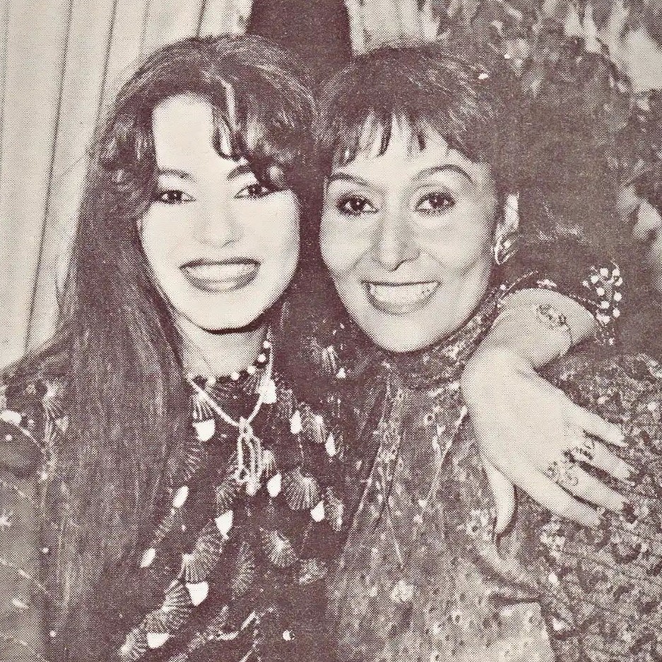 شريهان مع الفنانة الراحلة سهير البابلى شريهان مع الفنانة الراحلة سهير البابلى