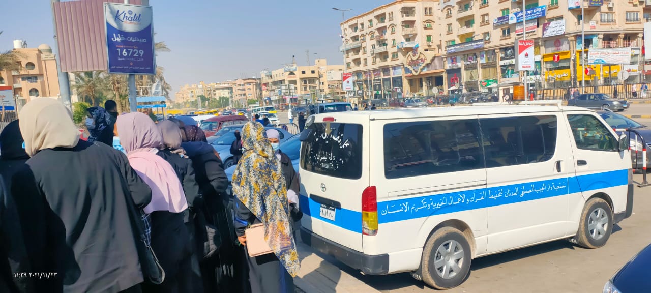 جنازة ابن شقيقة محمد منير