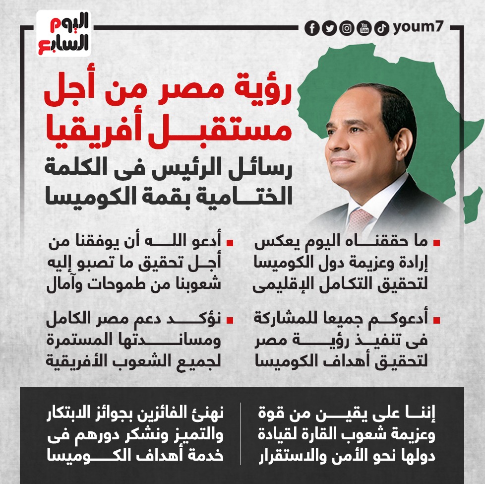 رؤية مصر من أجل مستقبل أفريقيا فى الكوميسا