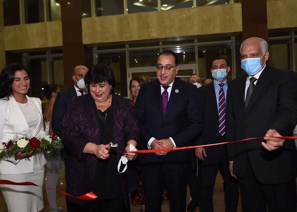 رئيس الوزراء ووزيرة الثقافة يشهدان افتتاح المبنى الجديد للمعهد العالي للسينما.. صور  (7)
