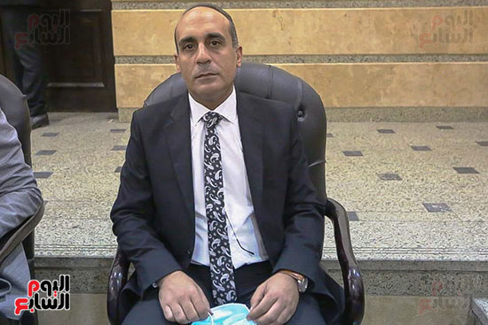 وزير العدل السعودى يرافقه المستشار عمر مروان (2)