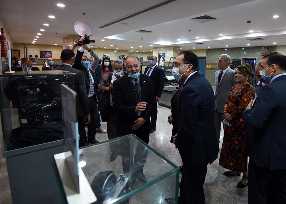 رئيس الوزراء ووزيرة الثقافة يشهدان افتتاح المبنى الجديد للمعهد العالي للسينما.. صور  (13)