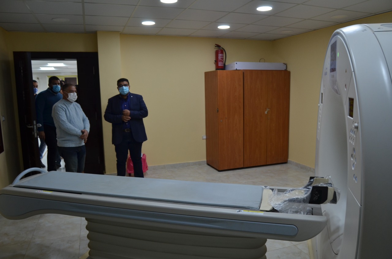 نائب محافظ بني سويف يتابع الموقف التنفيذي لمستجدات مشروع  تطوير مستشفى الصدر