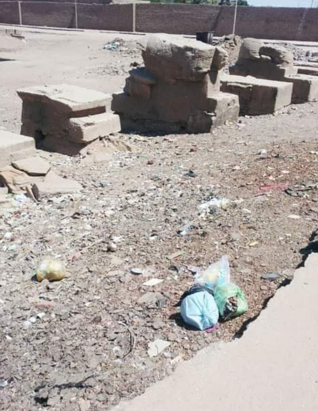 طريق الكباش قديما