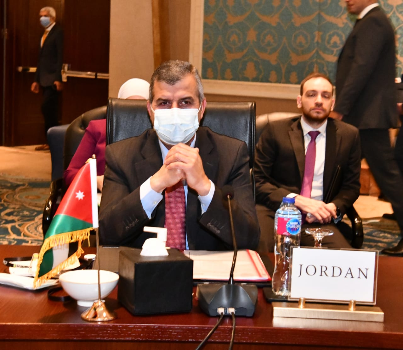صالح الخرابشة وزير الطاقة والثروة المعدنية الأردنى
