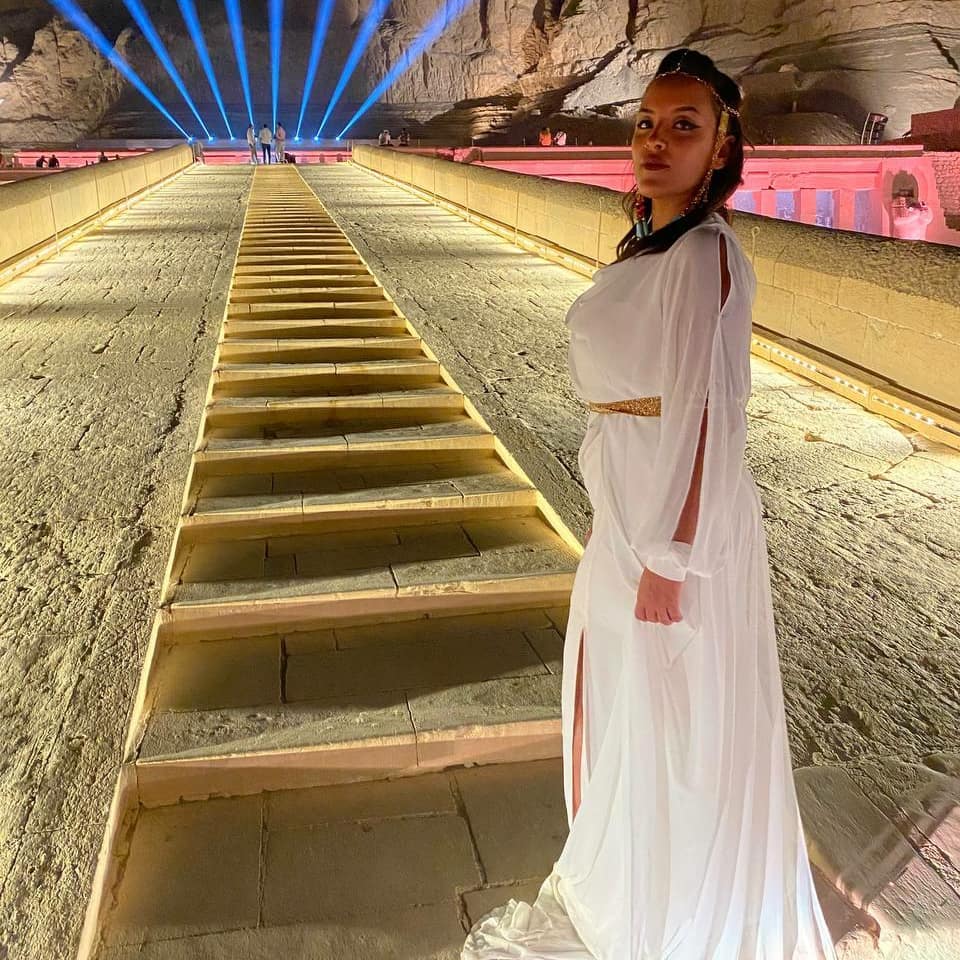 تقى على فى افتتاح طريق الكباش (3)