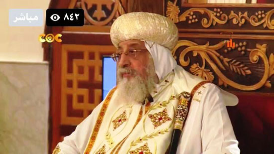 البابا تواضروس الثانى يترأس صلوات القداس الإلهى الرسامة كهنة بدير بوادى النطرون (3)