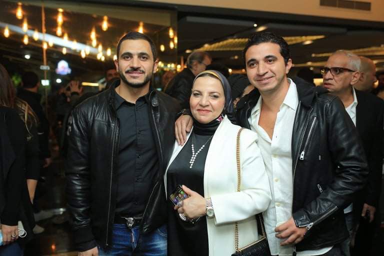 غادة عادل ونجلاء بدر وجميلة عوض وليلي زاهر تحتفلن بعرض فيلم المحكمة (16)