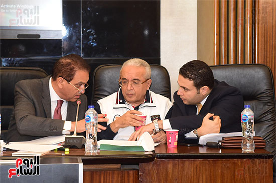 جتماع لجنة الخطة والموازنة  بحضور المستشار علاء فؤاد، وزير شئون المجالس النيابية  ( (9)