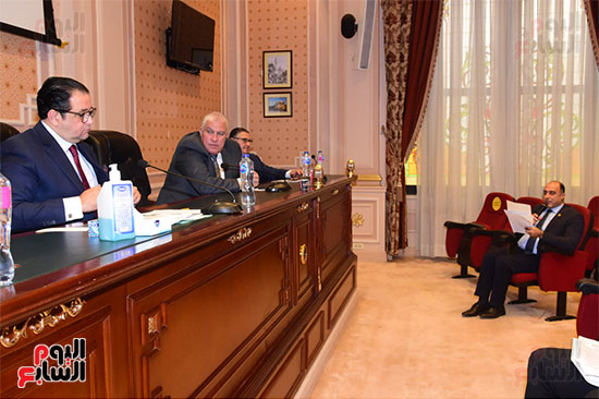 أجتماع لجنة النقل برئاسة النائب علاء عابد رئيس اللجنة (6)