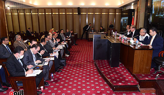 جتماع لجنة الخطة والموازنة  بحضور المستشار علاء فؤاد، وزير شئون المجالس النيابية  ( (4)