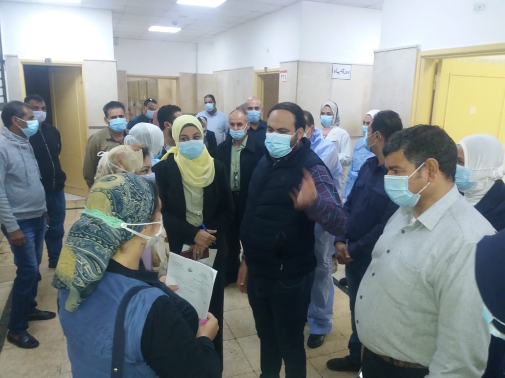 جولة وكيل وزارة الصحة بالإسماعيلية فى مستشفى الحميات (3)