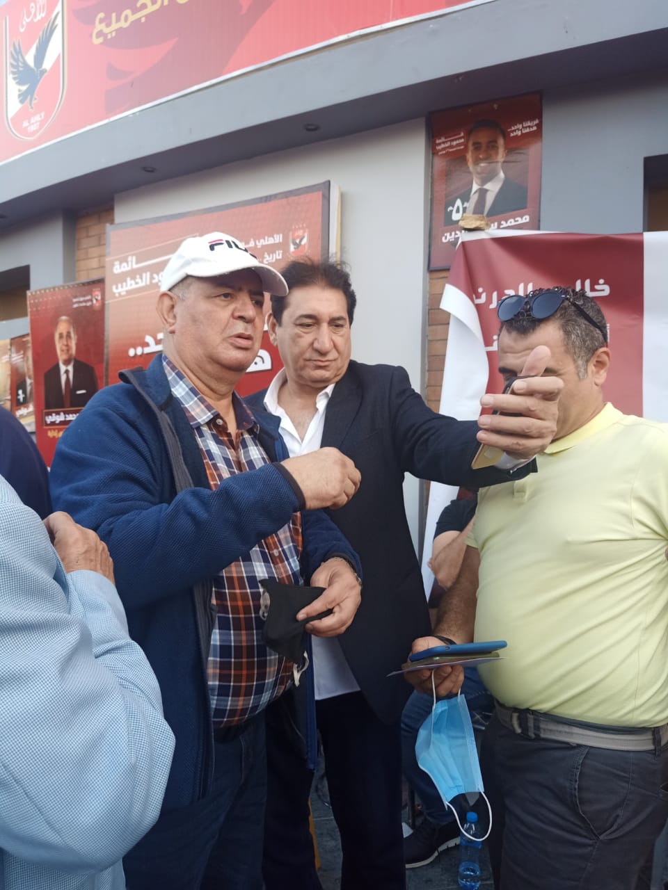 شريف عبد المنعم فى انتخابات الاهلي