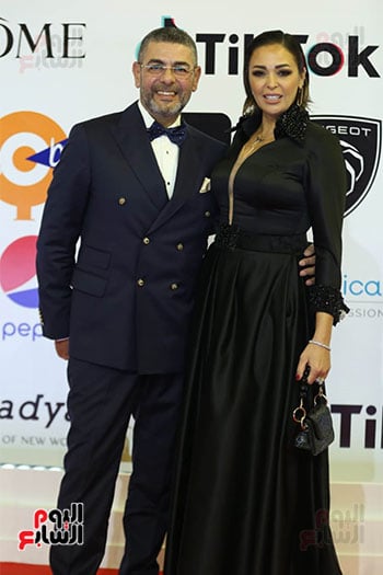 Dalia El Behairy and her husband
