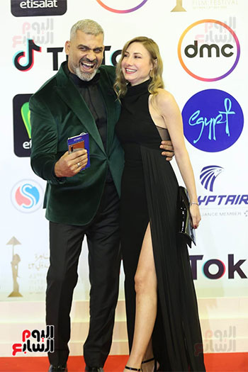 Hany Adel and his wife