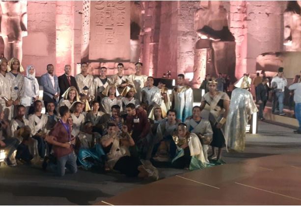 المشاركة بـ60 طالب وطالبة في احتفالية افتتاح طريق الكباش