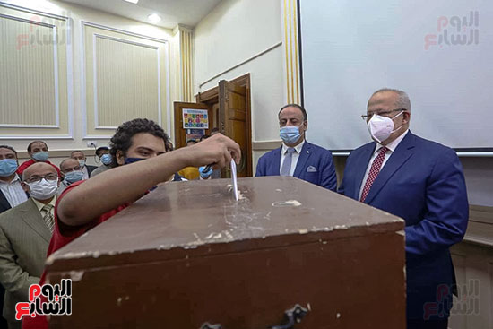 انتخابات اتحادات الطلاب بكليات جامعة القاهرة (22)