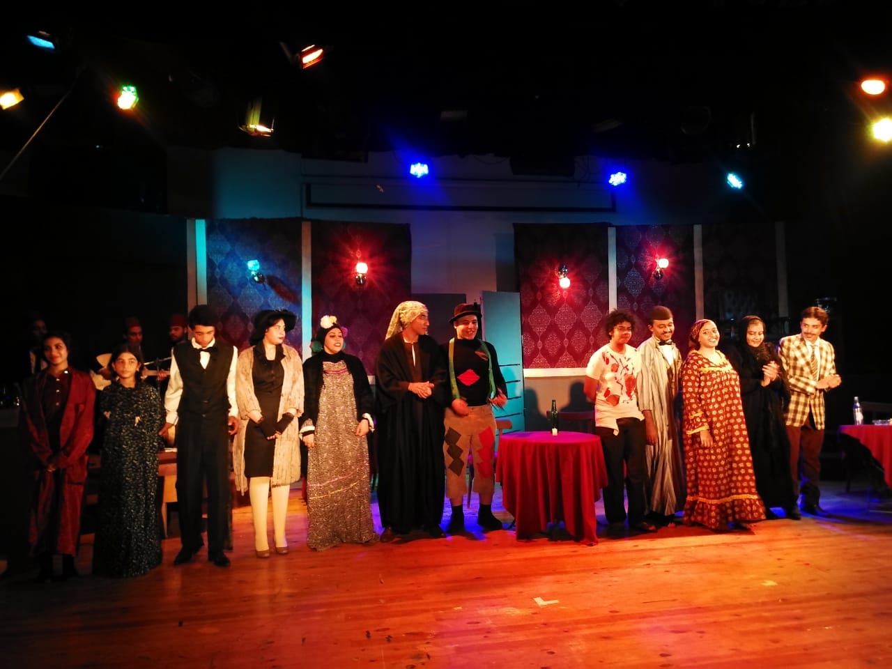 فريق مسرح زراعة القاهرة يعرض مسرحيته  تياترو بولانكي