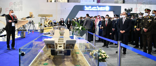 افتتاح معرض الصناعات الدفاعية والعسكرية إيديكس 2021 (13)