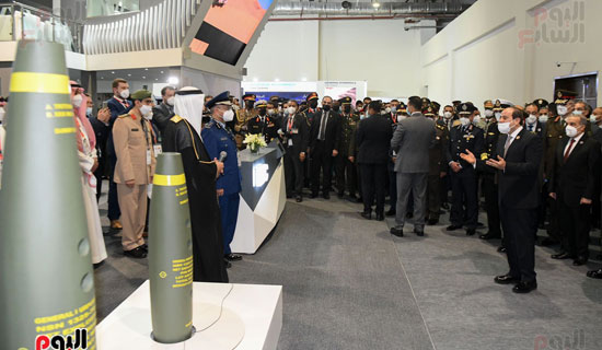 افتتاح معرض الصناعات الدفاعية والعسكرية إيديكس 2021 (10)