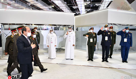 افتتاح معرض الصناعات الدفاعية والعسكرية إيديكس 2021 (16)