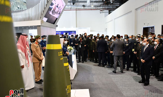 افتتاح معرض الصناعات الدفاعية والعسكرية إيديكس 2021 (12)