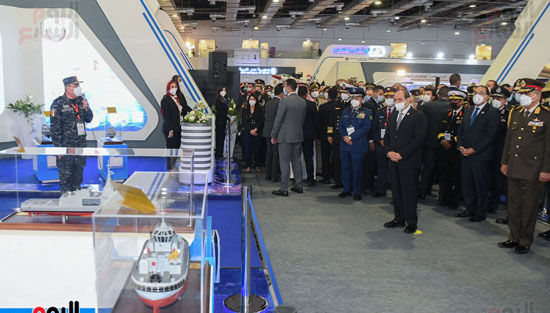 افتتاح معرض الصناعات الدفاعية والعسكرية إيديكس 2021 (9)