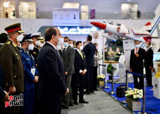 افتتاح معرض الصناعات الدفاعية والعسكرية إيديكس 2021 (19)