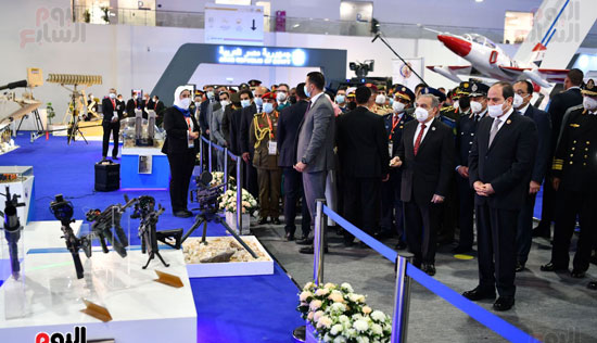 افتتاح معرض الصناعات الدفاعية والعسكرية إيديكس 2021 (20)