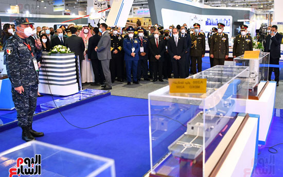 افتتاح معرض الصناعات الدفاعية والعسكرية إيديكس 2021 (18)
