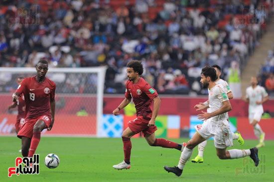 منتخب قطر والبحرين (33)