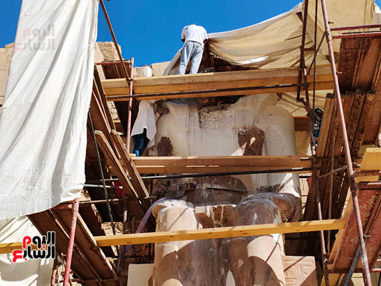 مشروع-ترميم-تمثال-تحتمس-الثانى_1