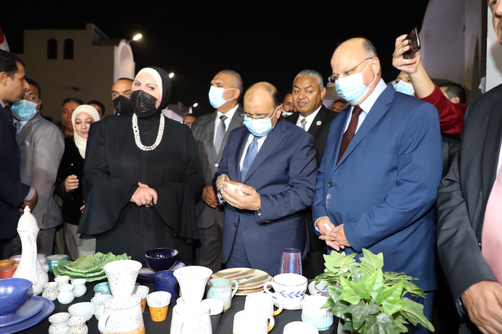 افتتاح قرية الفواخير بالفسطاط (4)