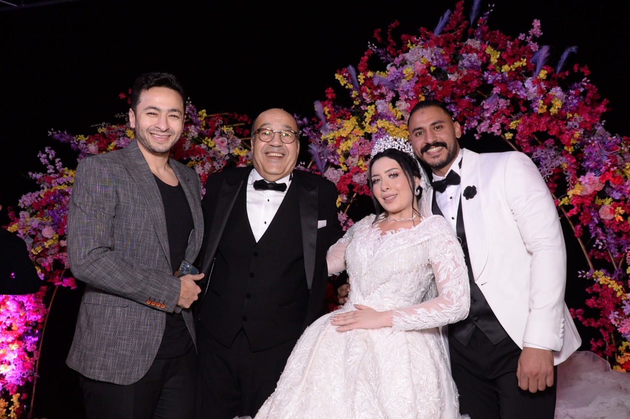 حفل زفاف ابنة حجاج عبد العظيم
